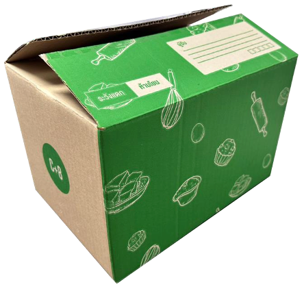 Custom printed bakery box