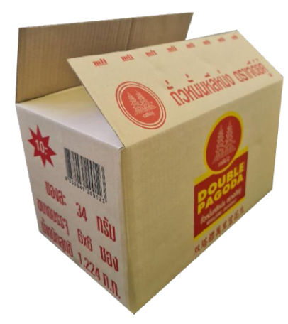 Double Pagoda kraft box