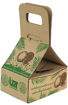 Coconut product handle box